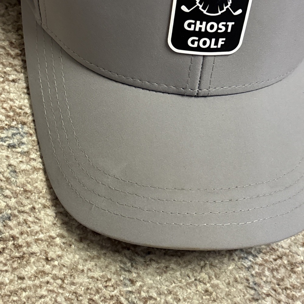 Ghost Golf Icon Patch Snapback Skyview Hat Cap Grey - Picture 6 of 15